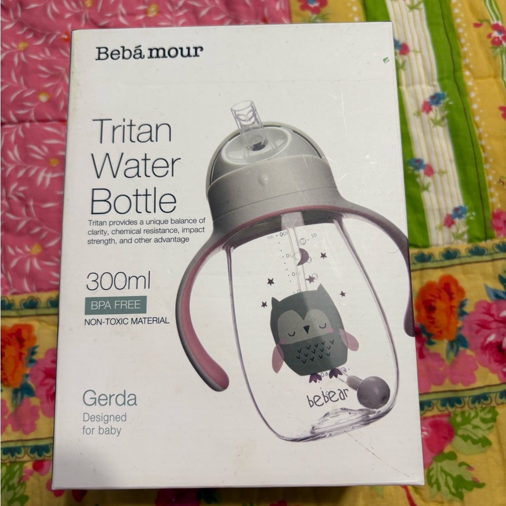 New opened Beba Mour Titan water bottle 300ml